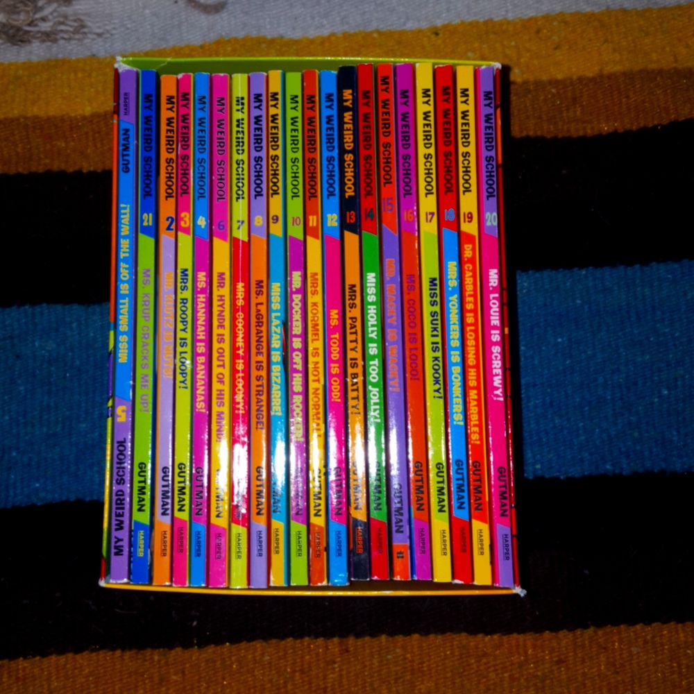 My weird school book box set